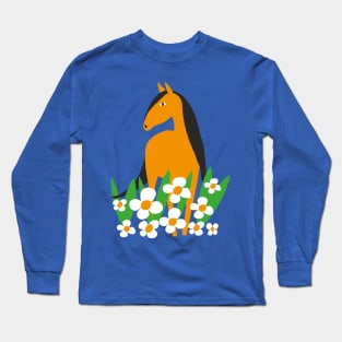 Beauty horse Long Sleeve T-Shirt